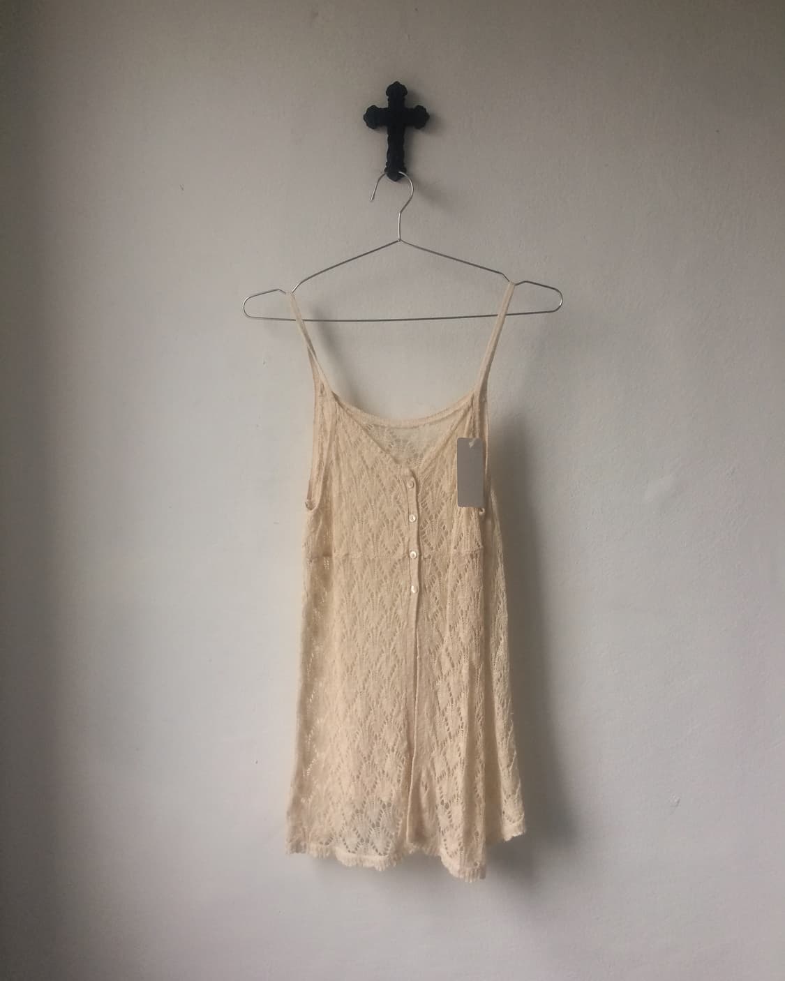 Crochet knit sleeveless 상품이미지1