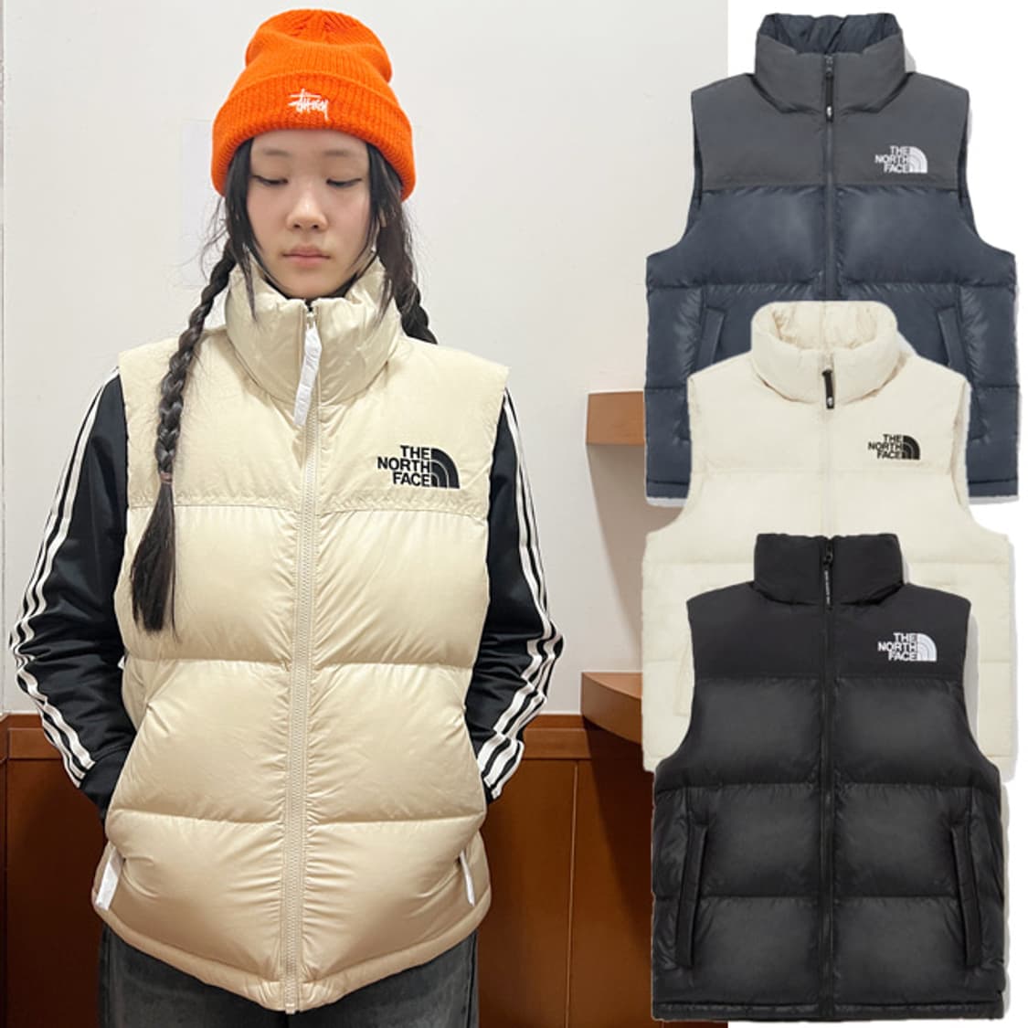 (신상🚨) 노스페이스 눕시 다운 조끼 패딩 상품이미지1