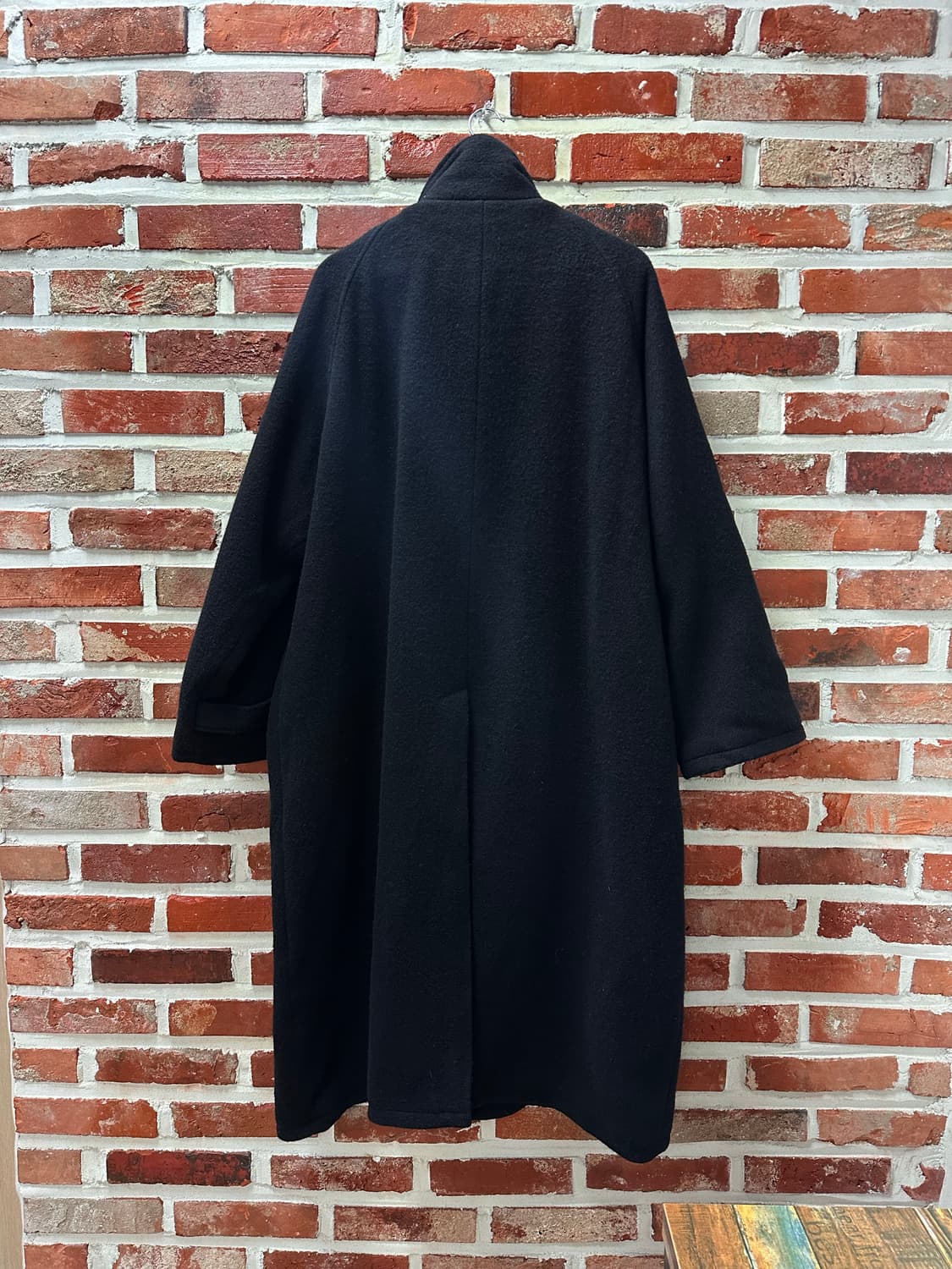 (OS)낫컨벤셔널 스틸버클 오버핏 발마칸 코트 상품이미지5