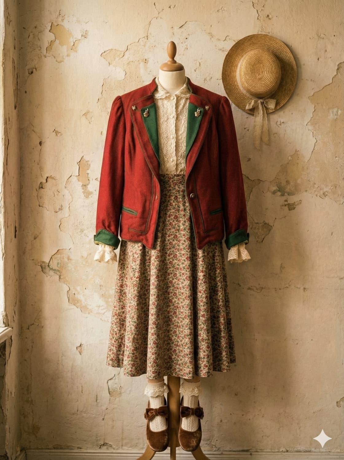  유러피안 클래식 티롤리안 울 재킷 상품이미지2