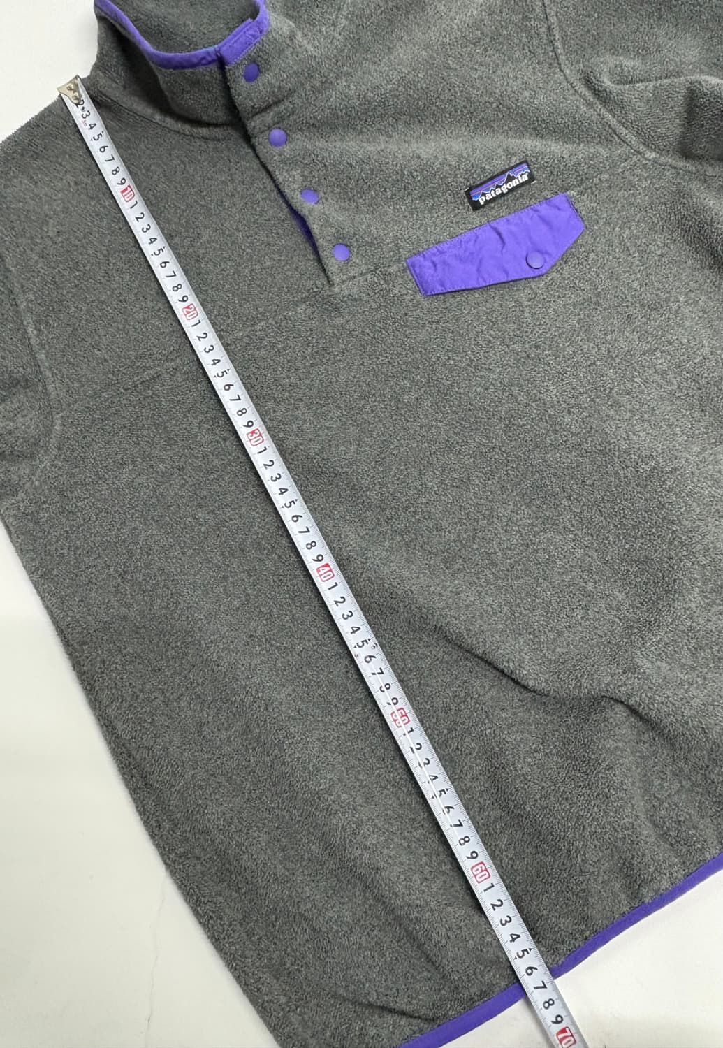 빈티지 파타고니아 신칠라 스냅티 그레이 우먼즈M 상품이미지8