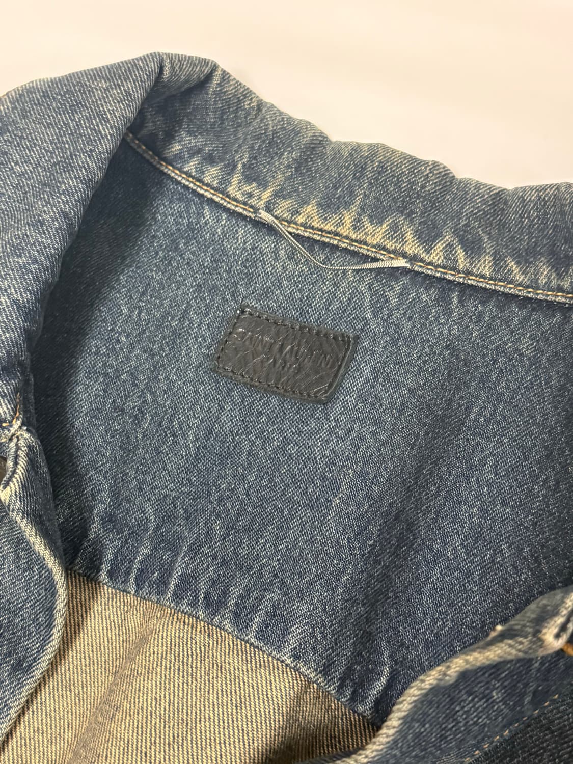 [L사이즈]생로랑 퍼머넌트 데님 자켓 상품이미지3