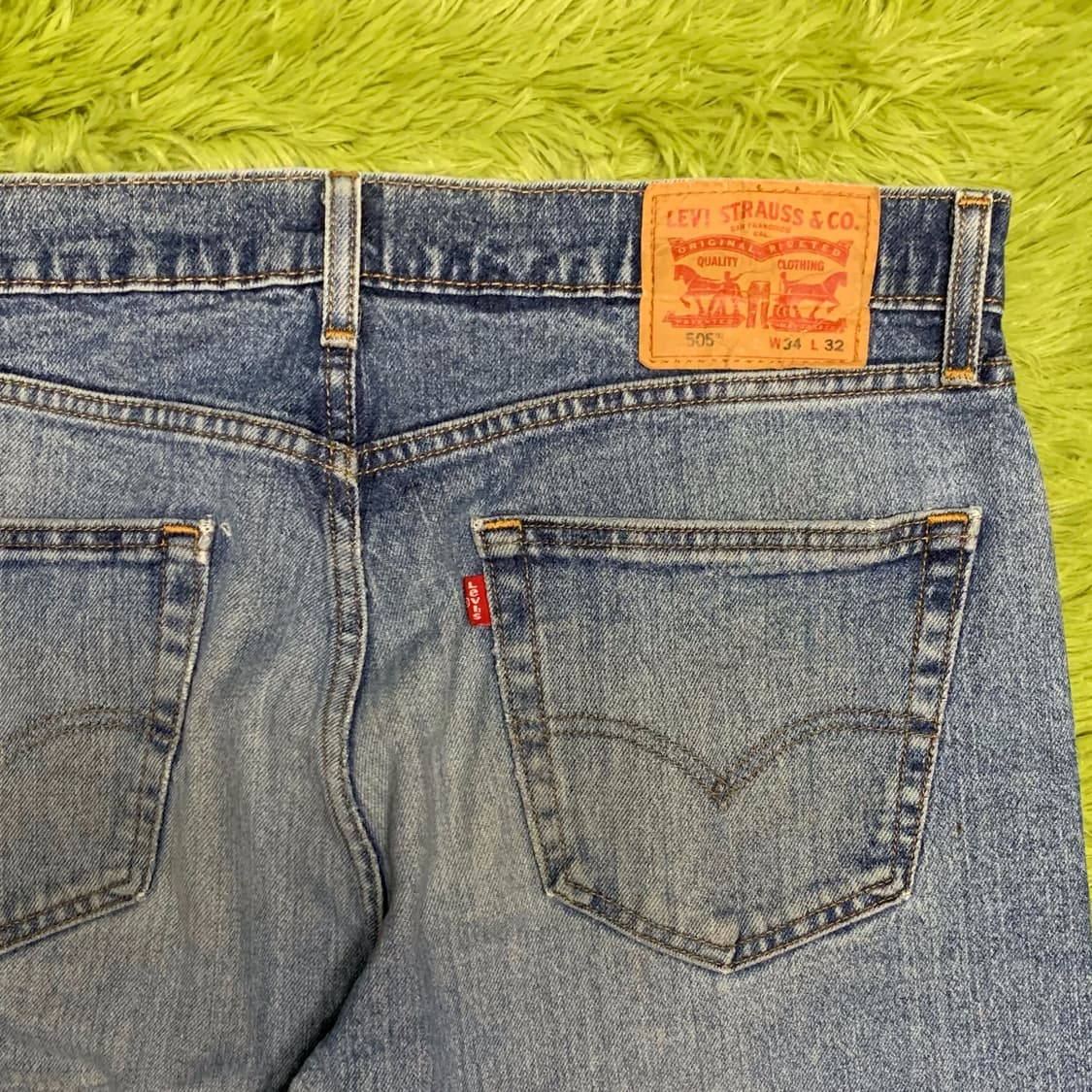[37] 리바이스 505 레귤러핏 데님팬츠 00505-1756 상품이미지1