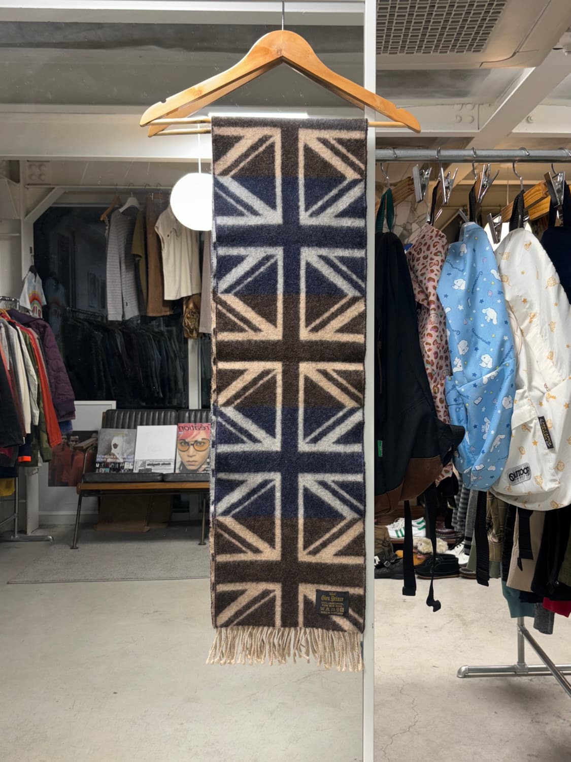 Glen prince 유니언잭 머플러 상품이미지1