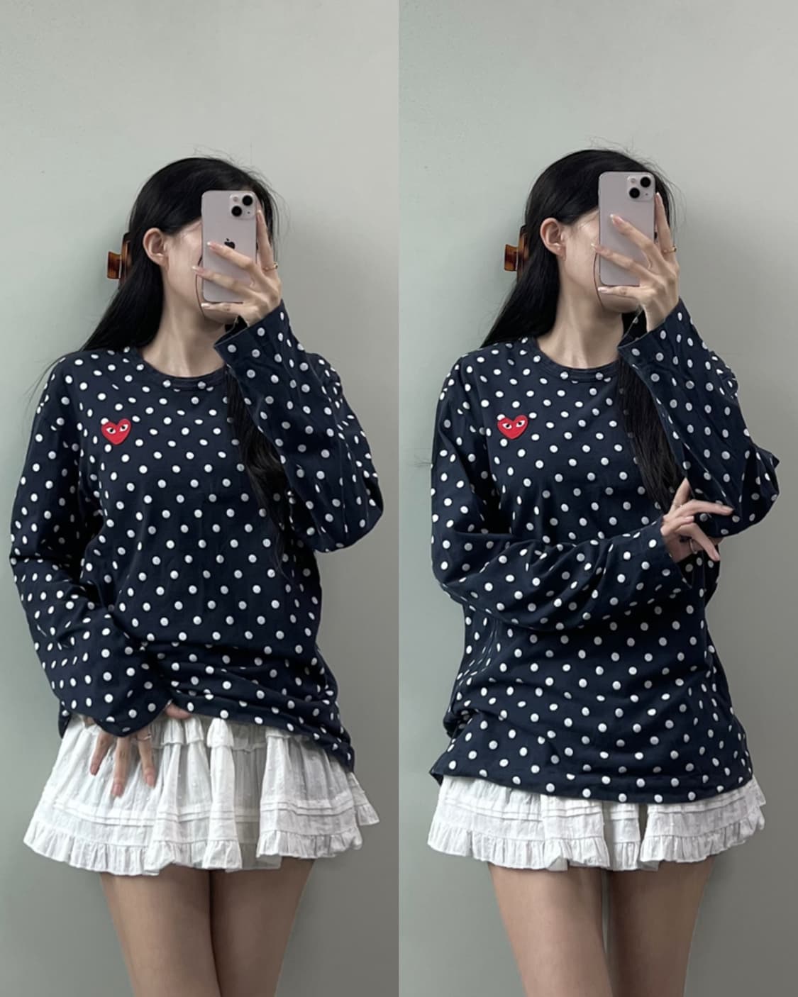 꼼데가르송 롱슬리브 상품이미지1