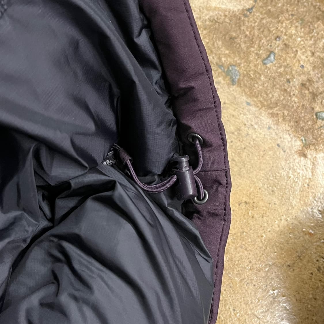 [정품/100] 코오롱 스포츠 보라색 패딩 점퍼 b19 상품이미지7