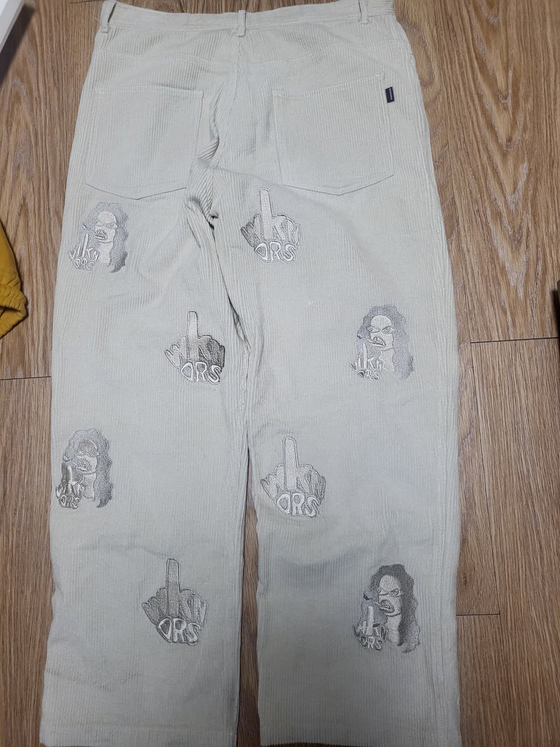 위캔더스 MONA 코튼 팬츠 아이보리 L 상품이미지6