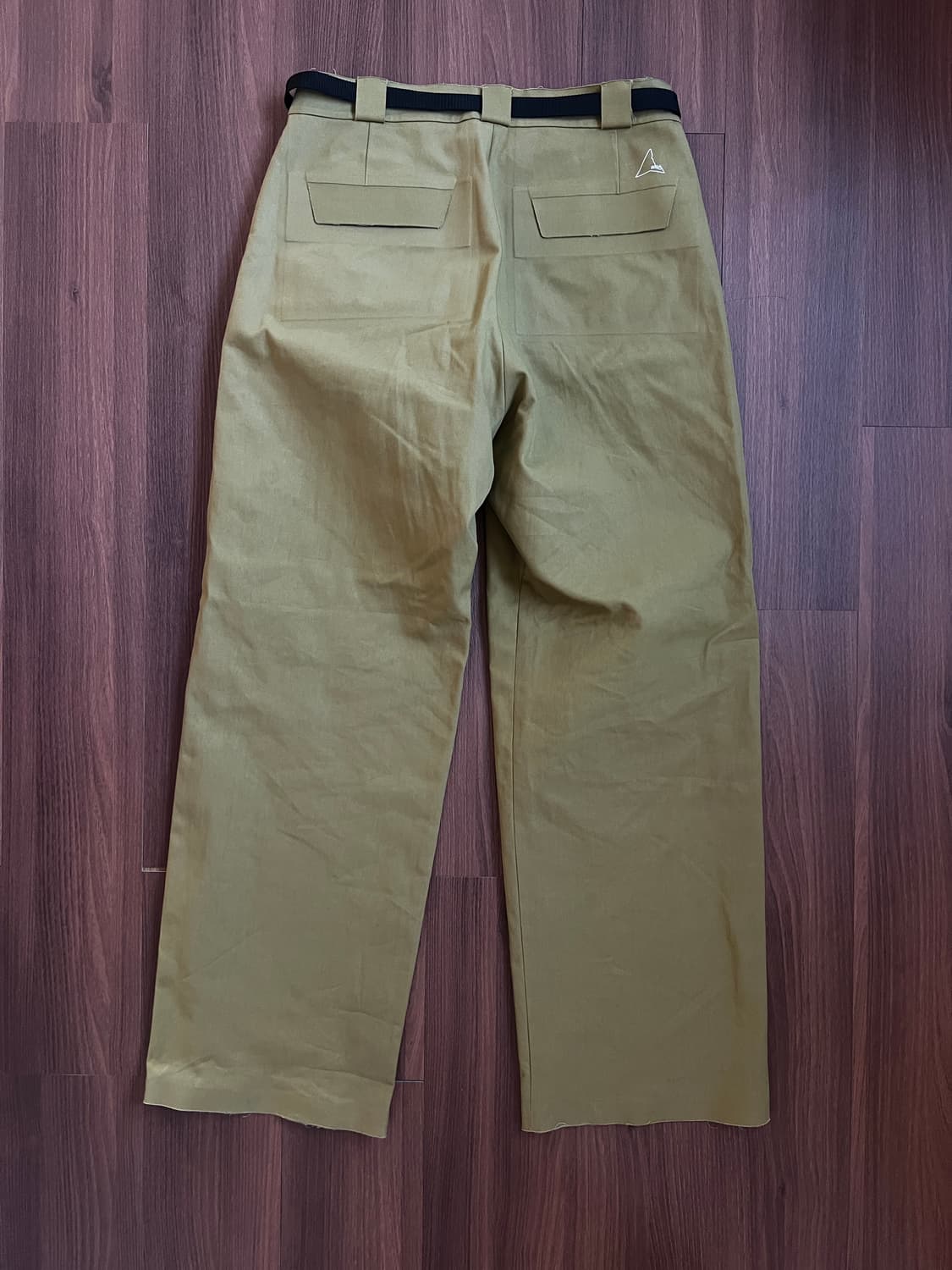 ROA 로아 카키 오버사이즈 치노 팬츠 상품이미지2