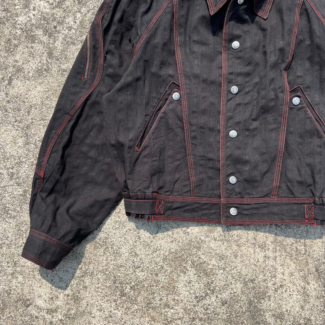 80‘s Arrston Volaju 펑크 봄버 자켓 상품이미지6