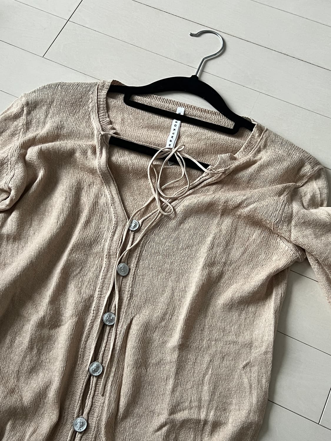 Sunao Kuwahara 스나오 쿠와하라 니트 가디건 상품이미지4