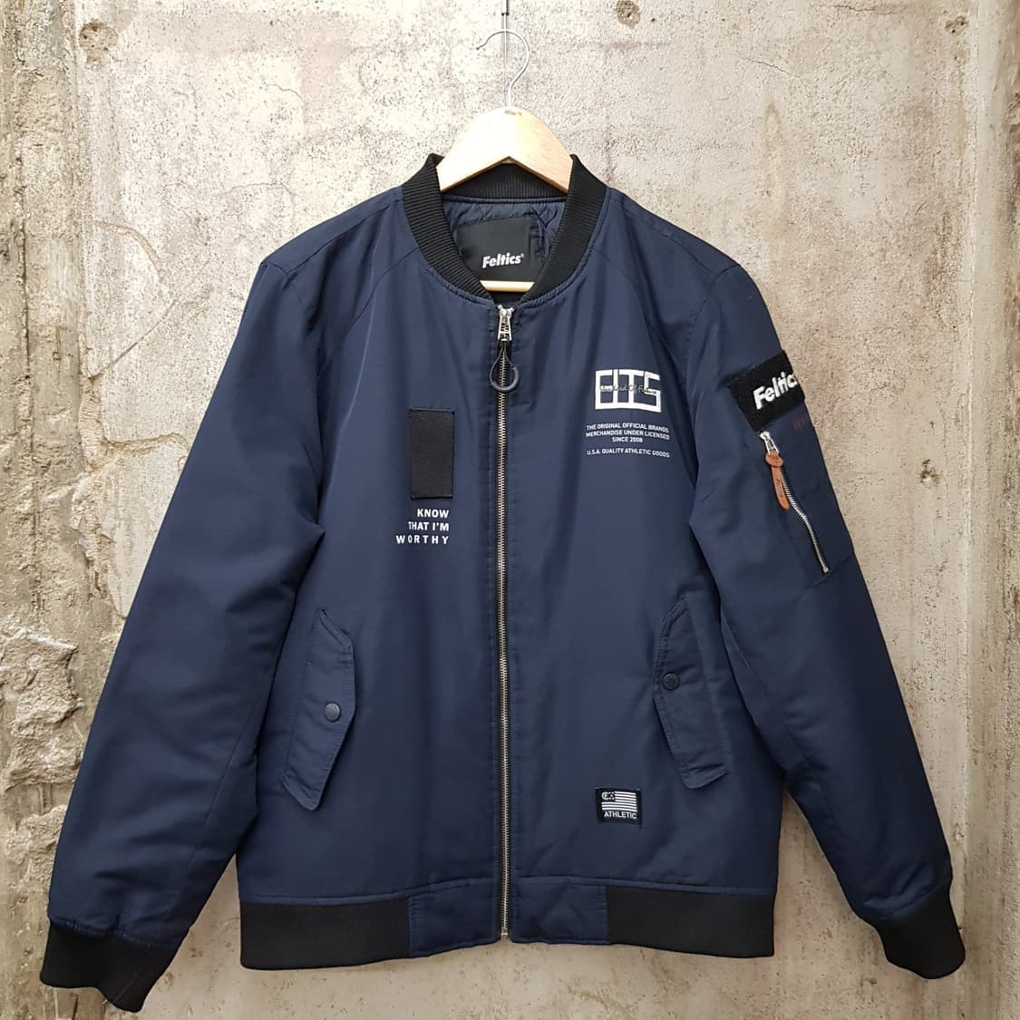 Feltics 항공점퍼 블루종 100사이즈 상품이미지1