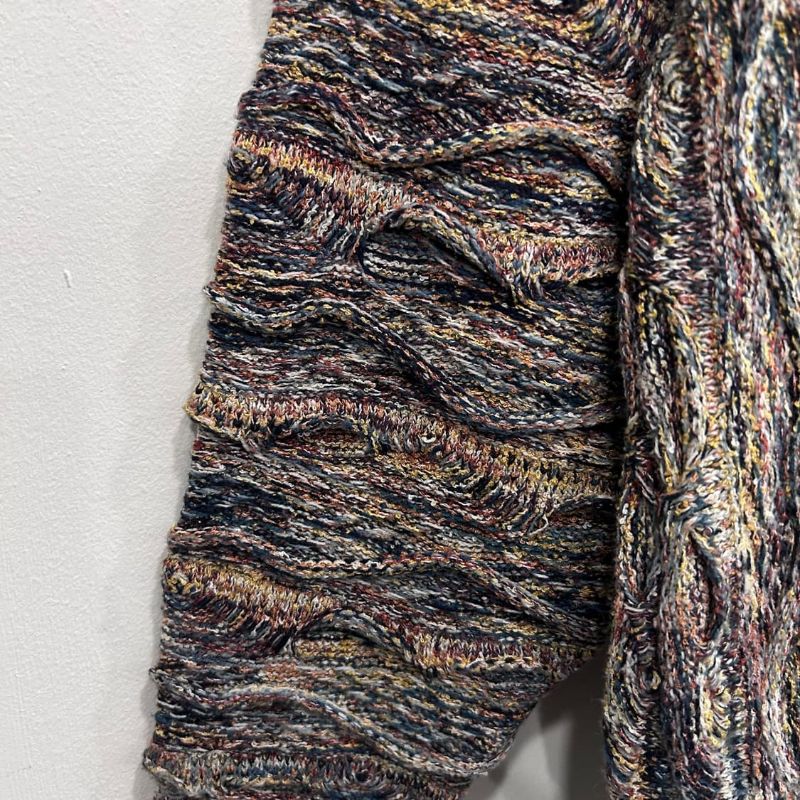 미르 콜레찌오니 믹스드 컬러 케이블 니트 상품이미지4