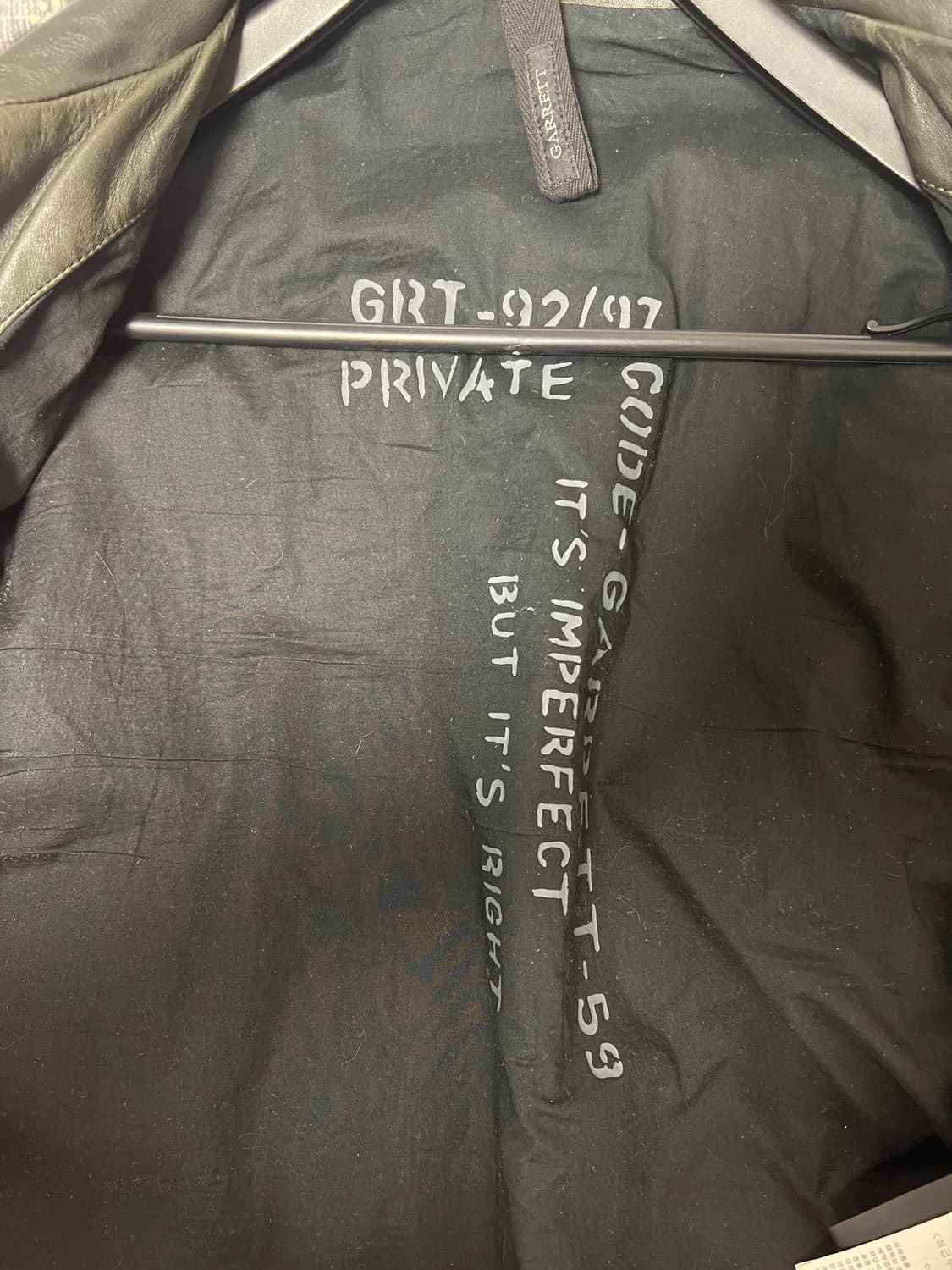 이탈리아 명품 가렛 GARRETT 가죽자켓 상품이미지5