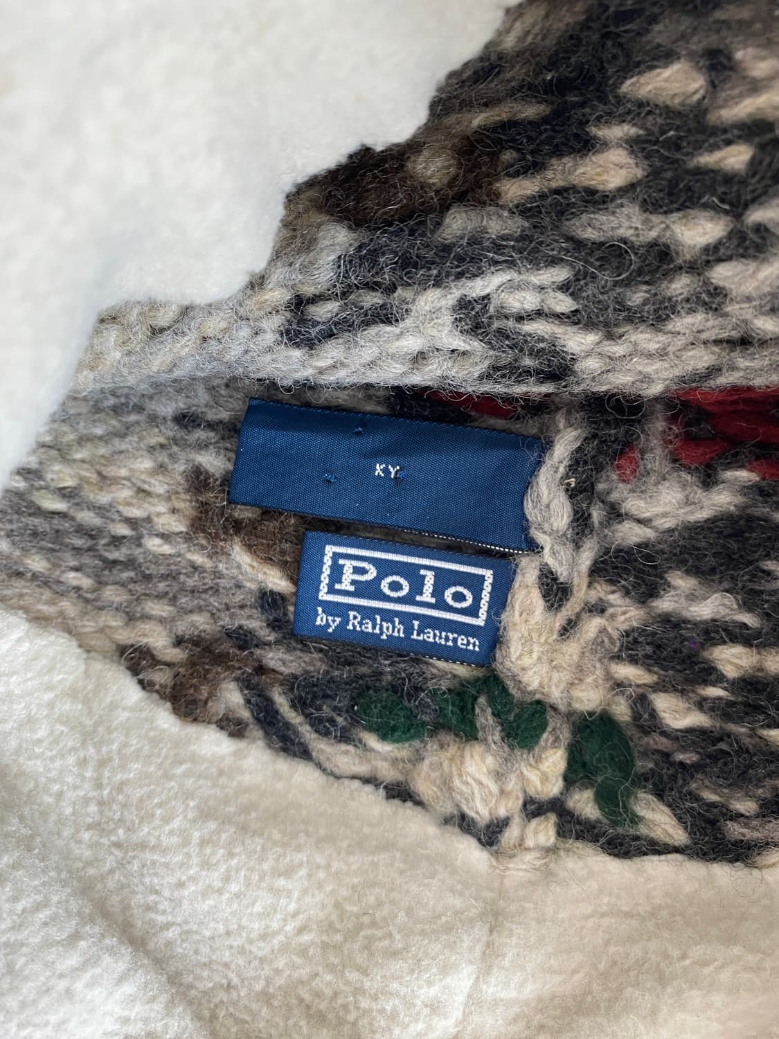 폴로 랄프로렌 노르딕 니트 비니 상품이미지7