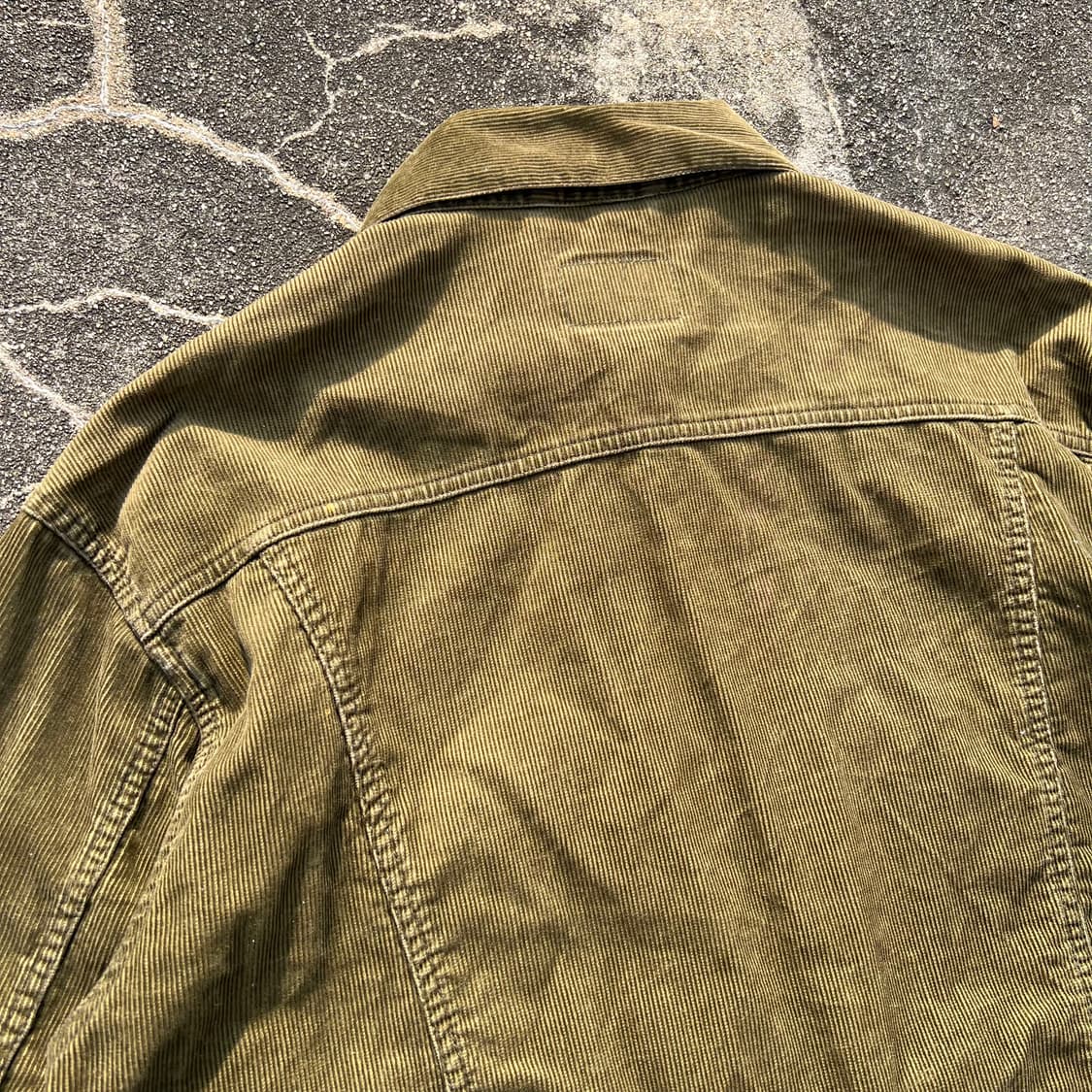 00‘s 리바이스 올리브 그린 코듀로이 자켓 상품이미지7