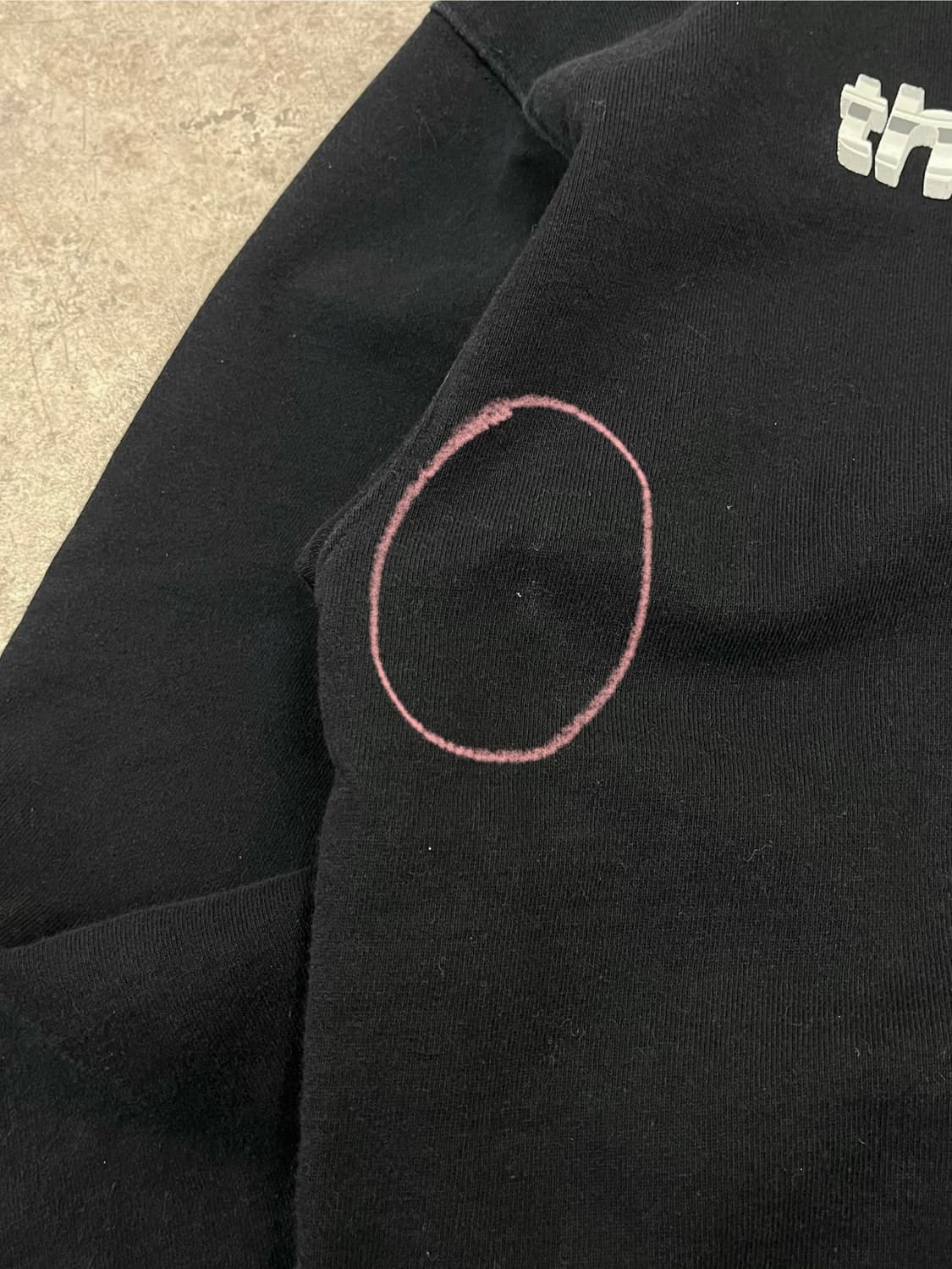 디스이즈네버댓 기모 맨투맨 블랙 S #csz3557 상품이미지9