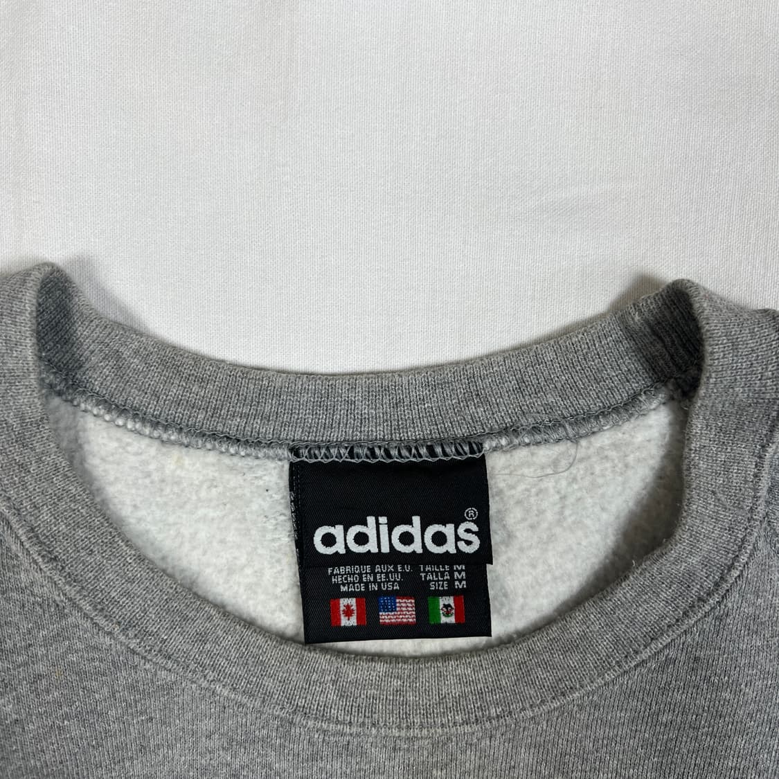 90‘s 아디다스 adidas 빅로고 맨투맨 상품이미지9