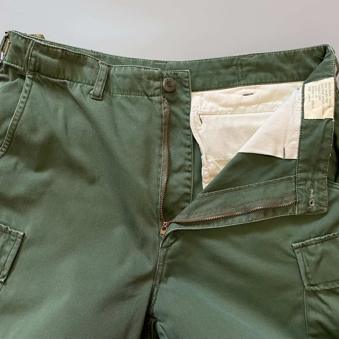 (L)밀리터리 M65 카고 반바지 상품이미지2