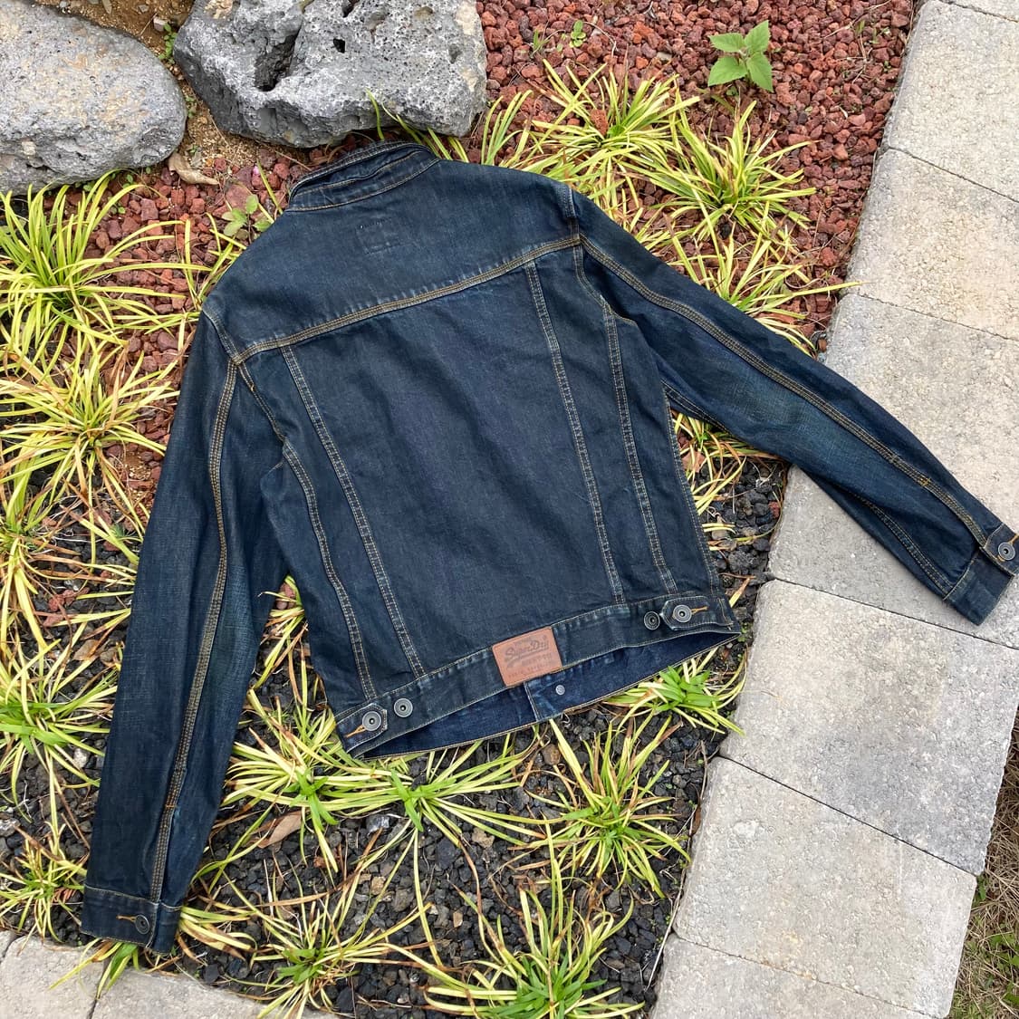 수퍼드라이 슈퍼드라이 빈티지 데님 자켓 청자켓 상품이미지2