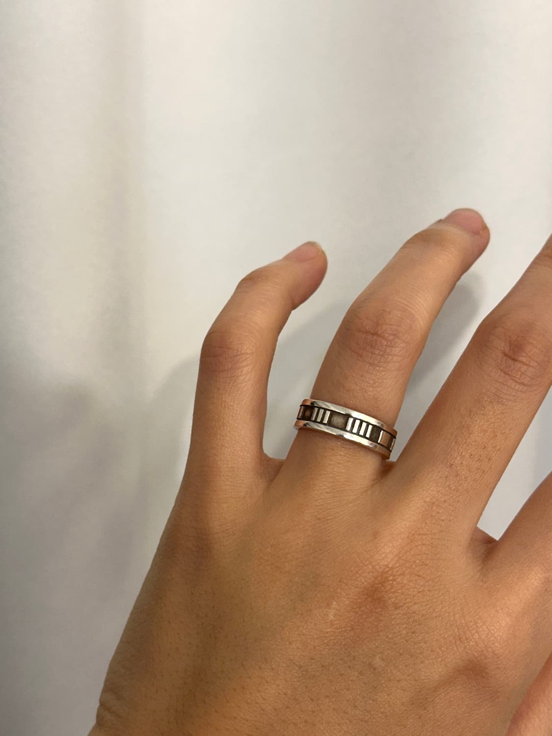 Tiffany & Co. Atlas 925Silver Ring 상품이미지6