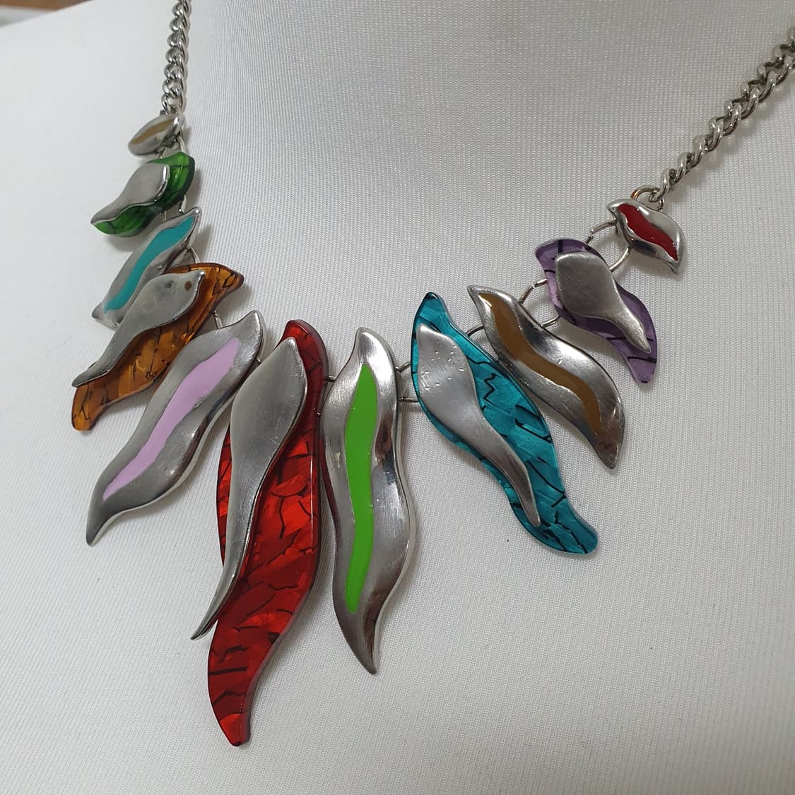 [Vintage] VIVID Art Statement Necklace 상품이미지2