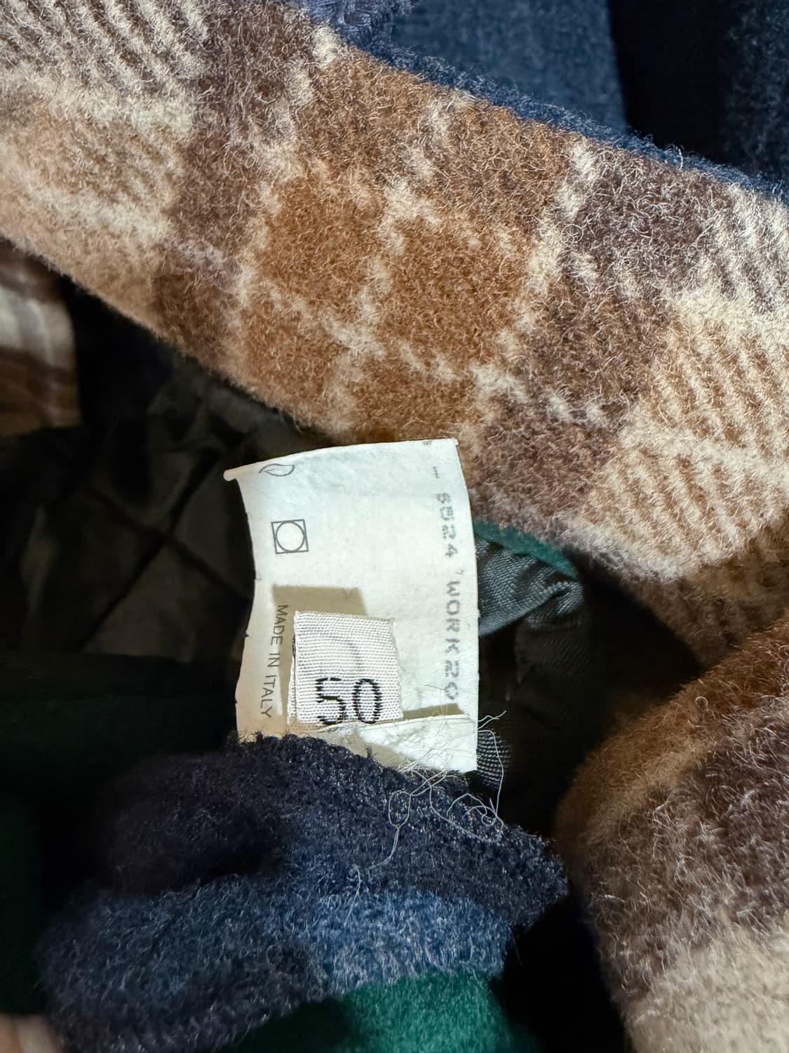 돌체앤가바나 멀티 체크 패치워크 더플 코트 상품이미지7