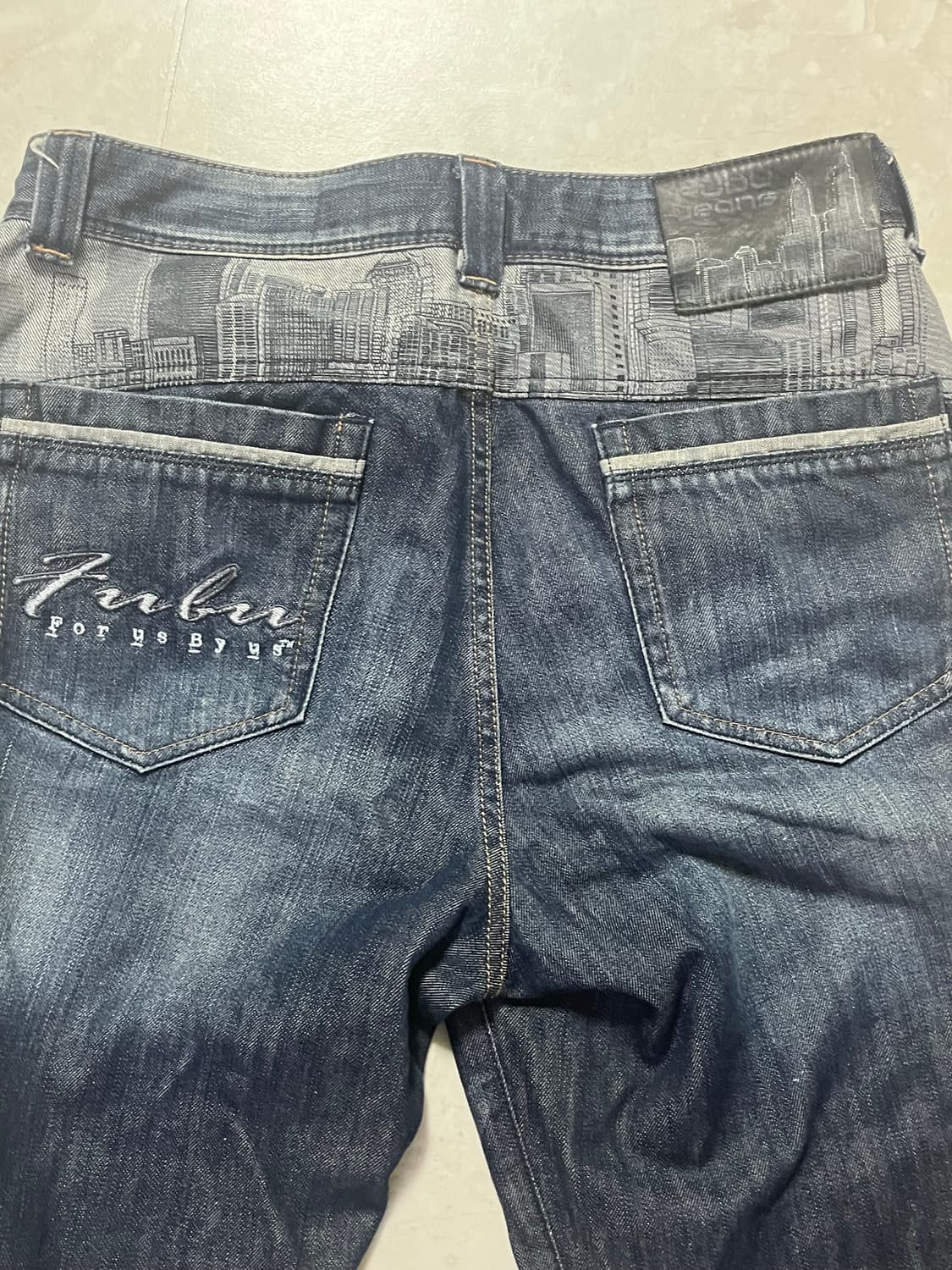 Fubu 후부 진스 00s 진청바지 상품이미지3