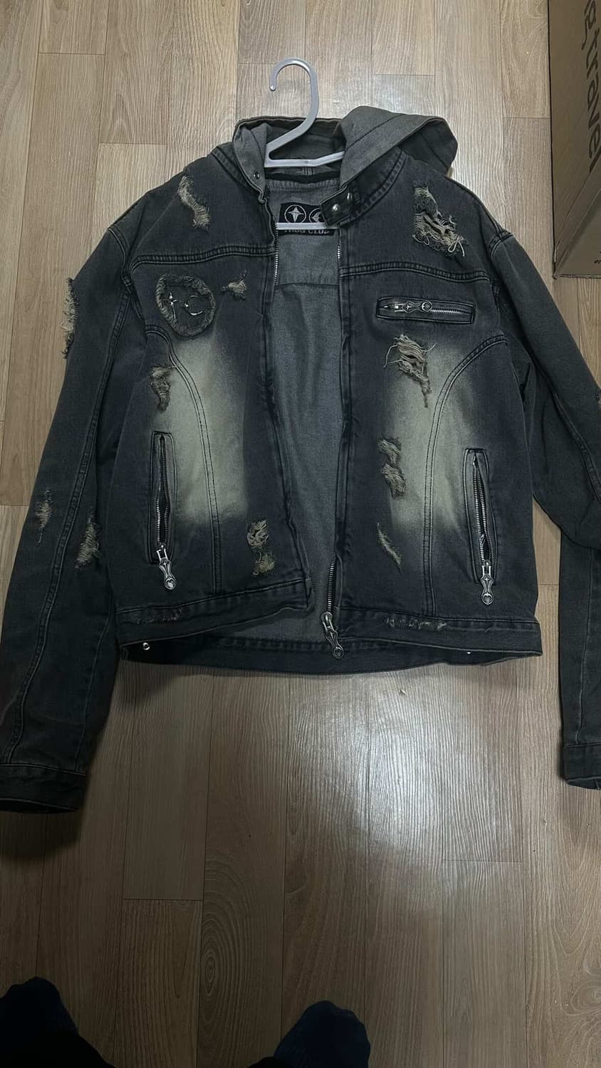 떠그클럽 후드집업 상품이미지1