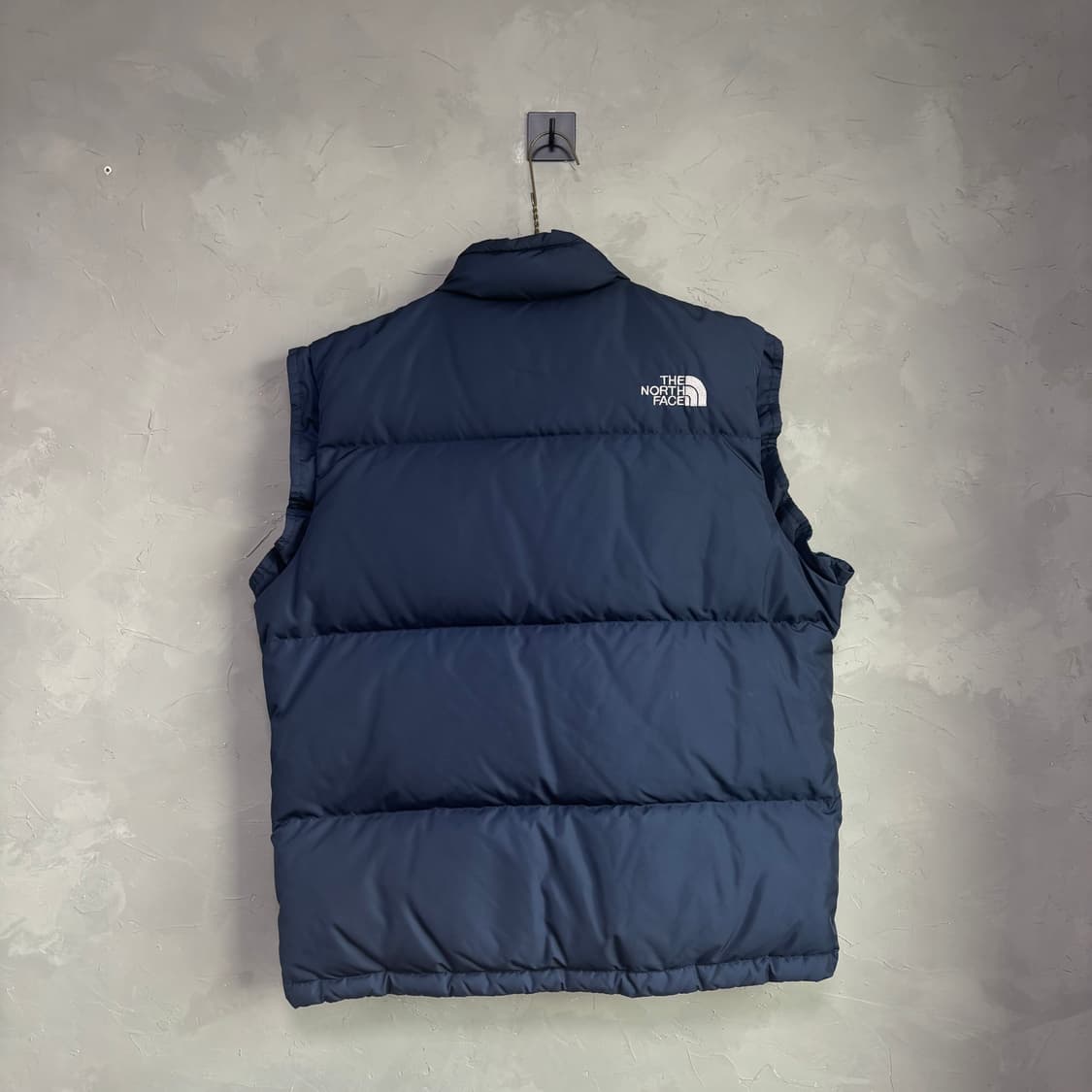 노스페이스 700 구스다운 패딩조끼 네이비 상품이미지4