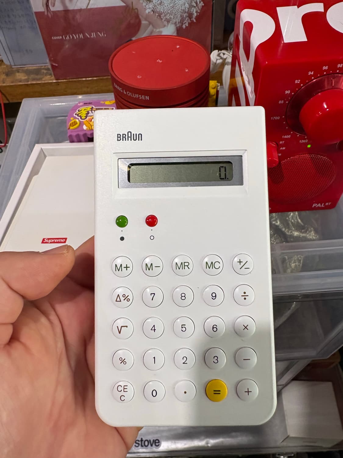 슈프림 브라운 계산기 상품이미지3