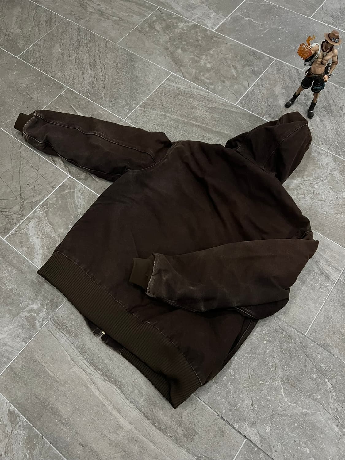 (L) 칼하트 덕 액티브 후드자켓 J130 DKB 다크브라운 상품이미지9