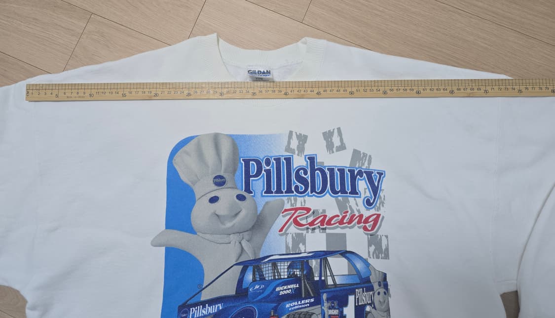 도우보이 Pillsbury Racing 맨투맨 3XL 상품이미지5