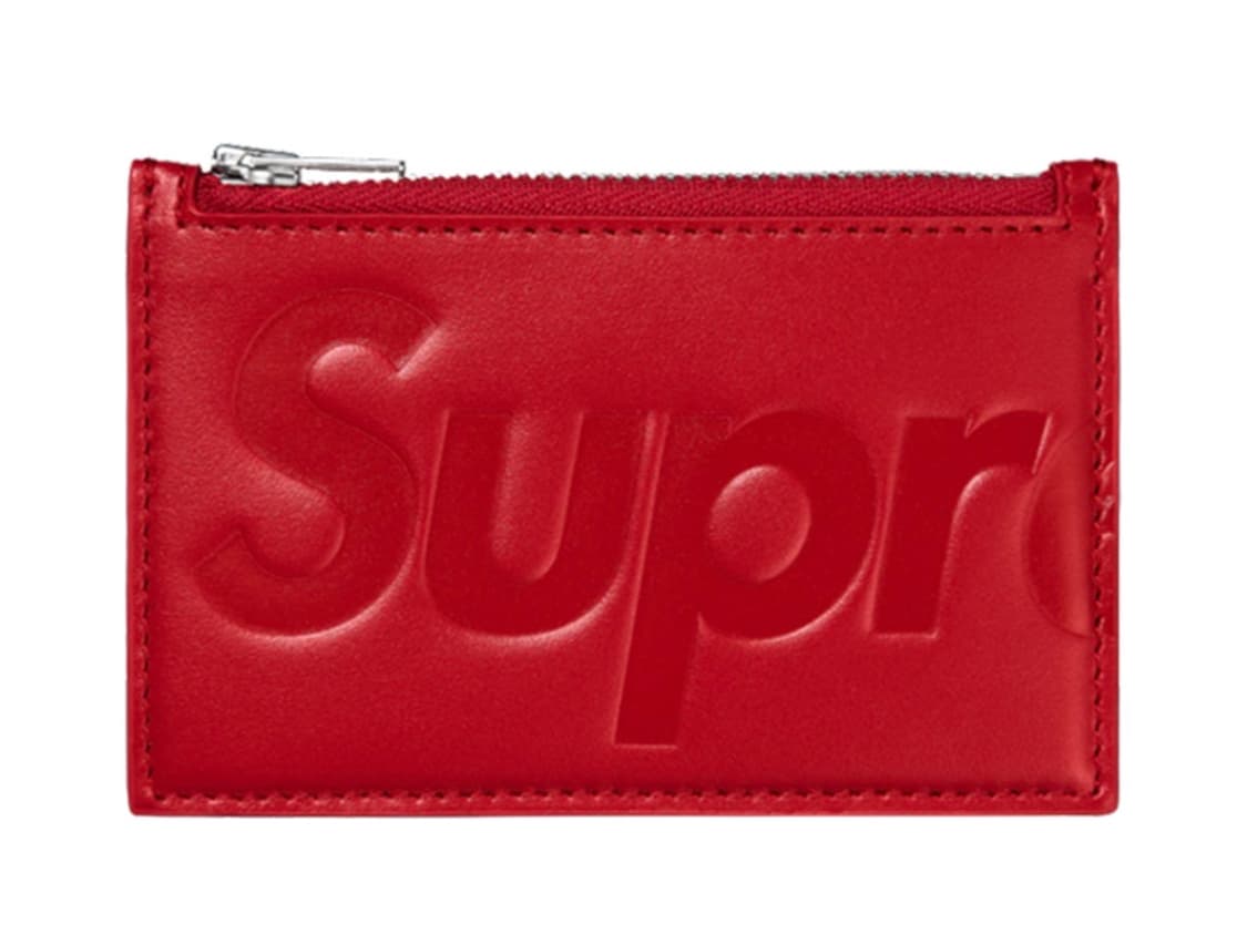 슈프림 지갑 레드 새상품 상품이미지1