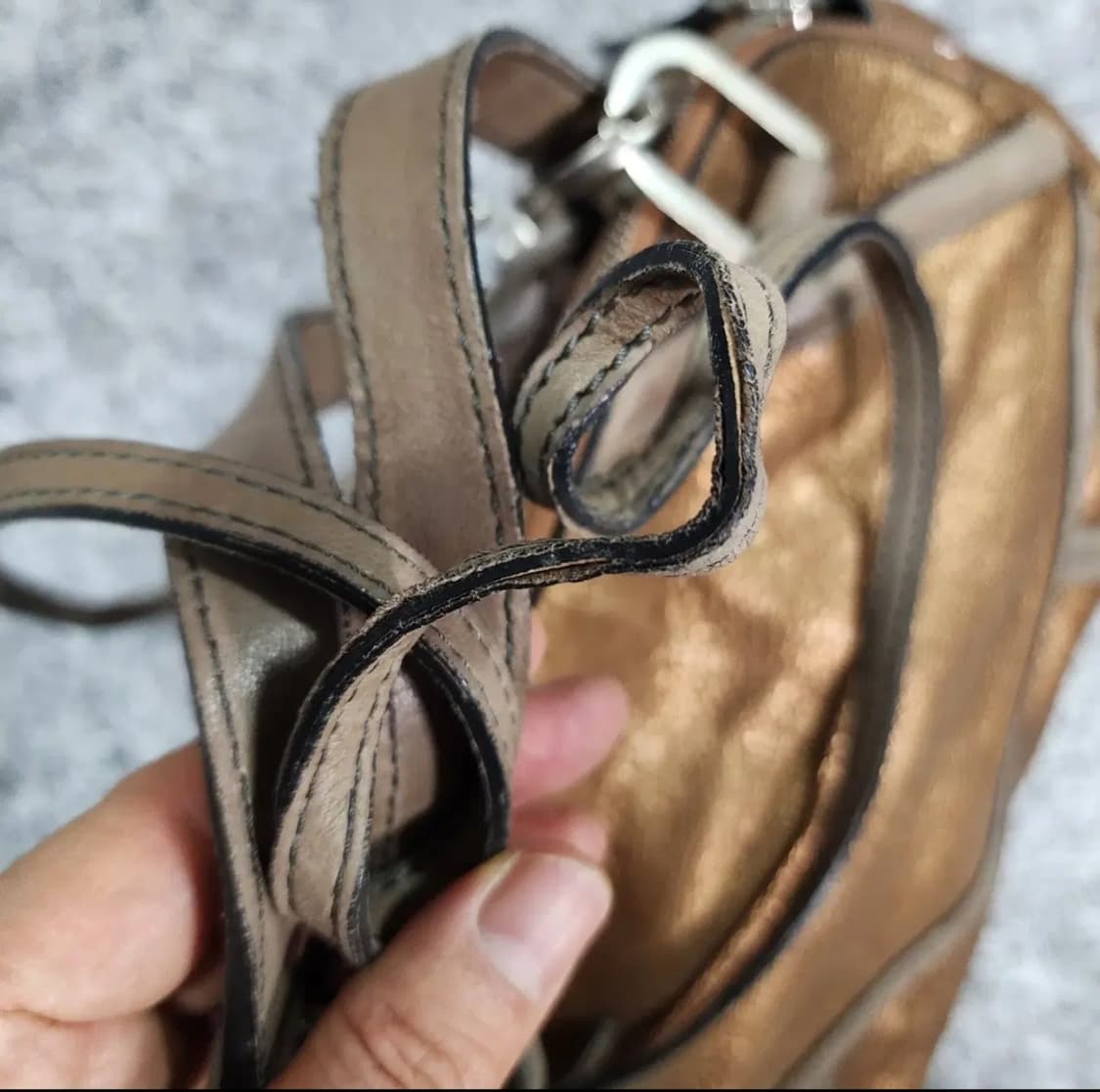 끌로에 레더 토트백 숄더백 상품이미지5