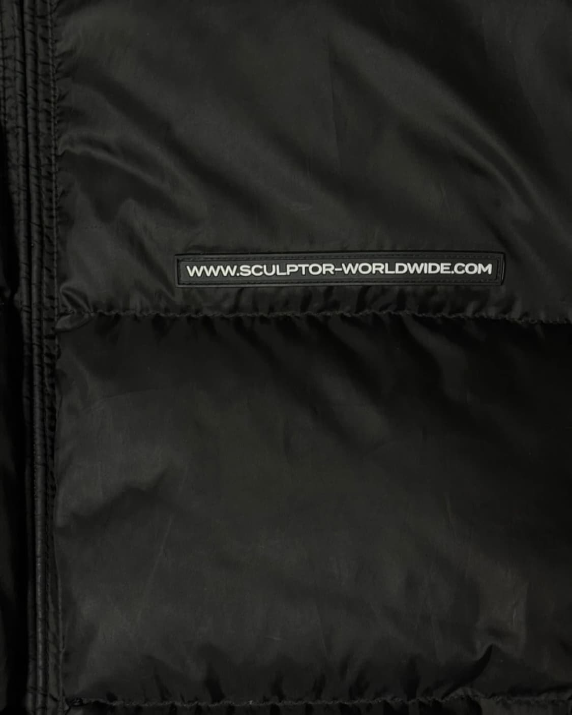 스컬프터 매트 크롭 푸퍼다운 블랙 (size S) 상품이미지2
