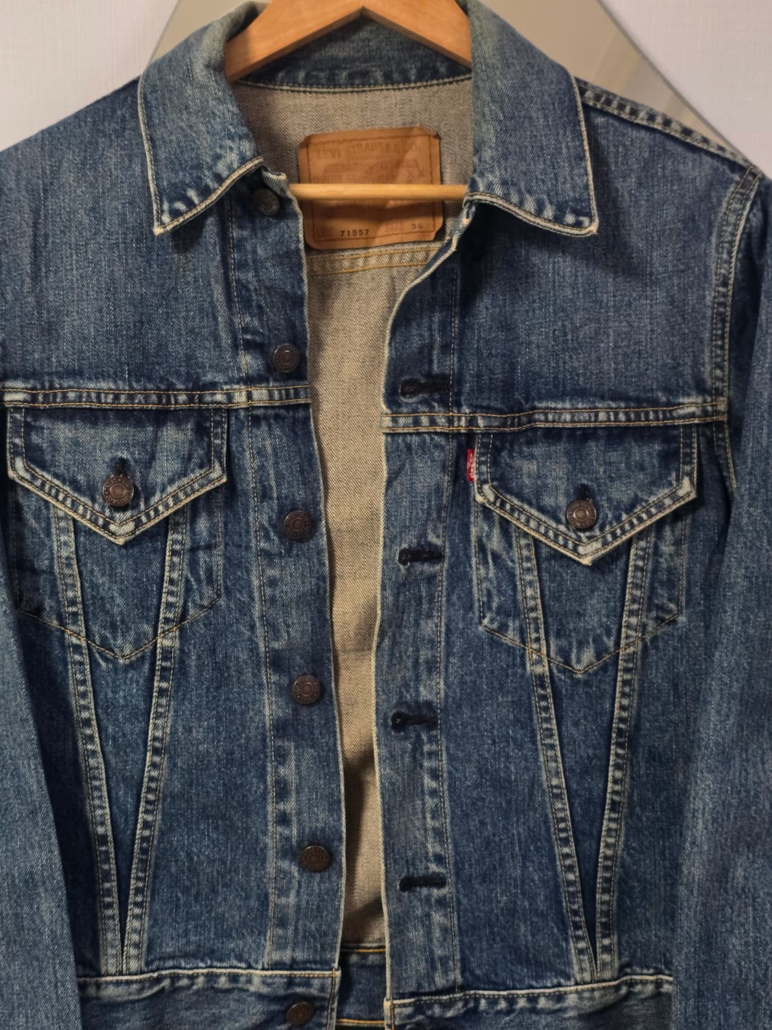 90s 리바이스 트러커 데님 자켓 71557 36 상품이미지1