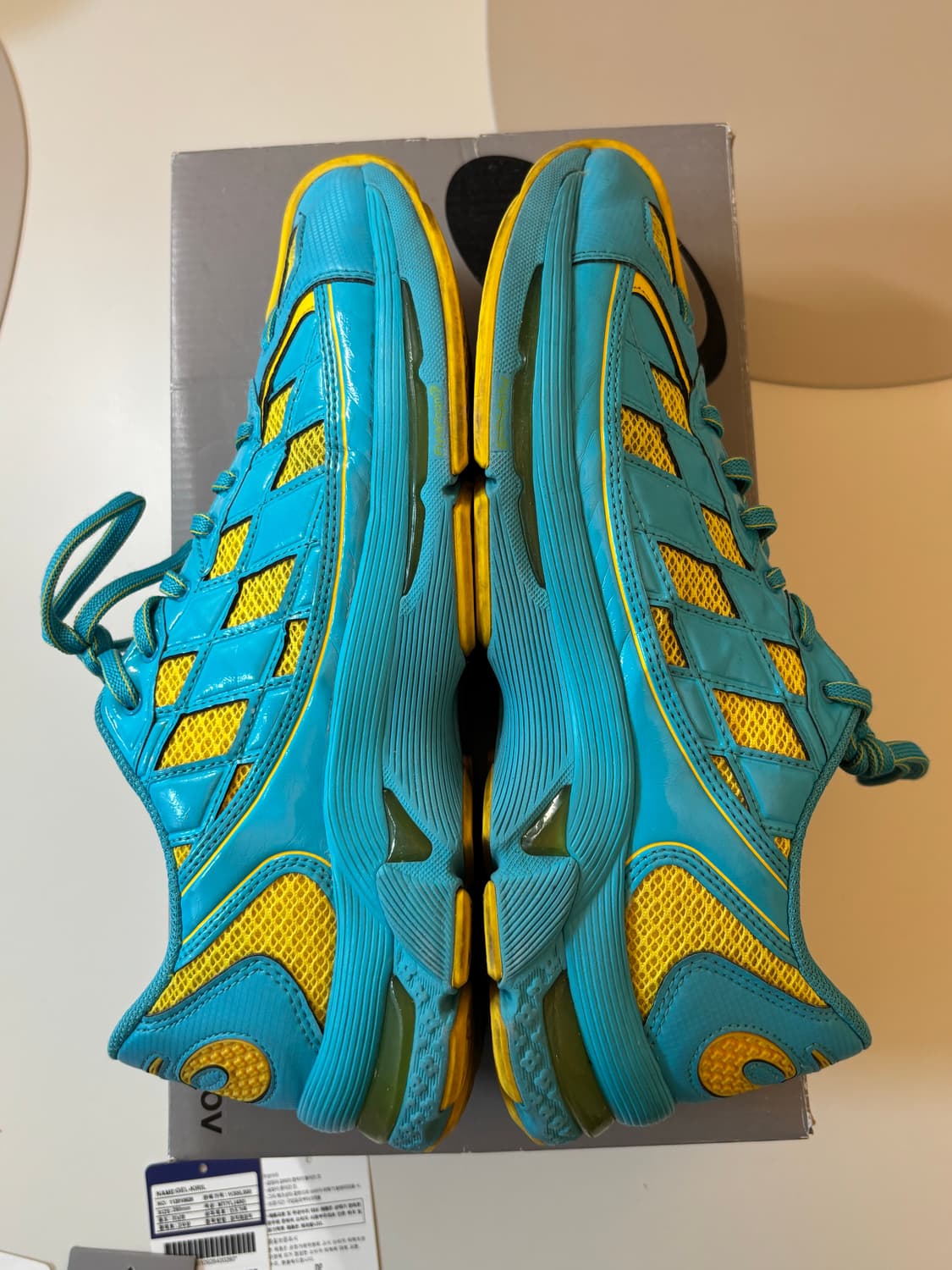 아식스 x 키코 코스타디노브 젤 키릴 1 민트 280 상품이미지5