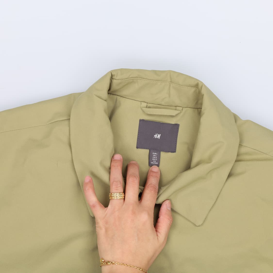 EUR L H&M 겨울 코치자켓 0123H1 상품이미지3