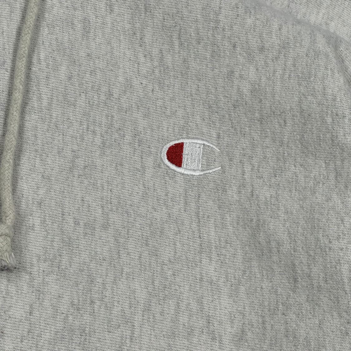 챔피온 리버스위브 베이직 헤비코튼 후드티 그레이 S 상품이미지3