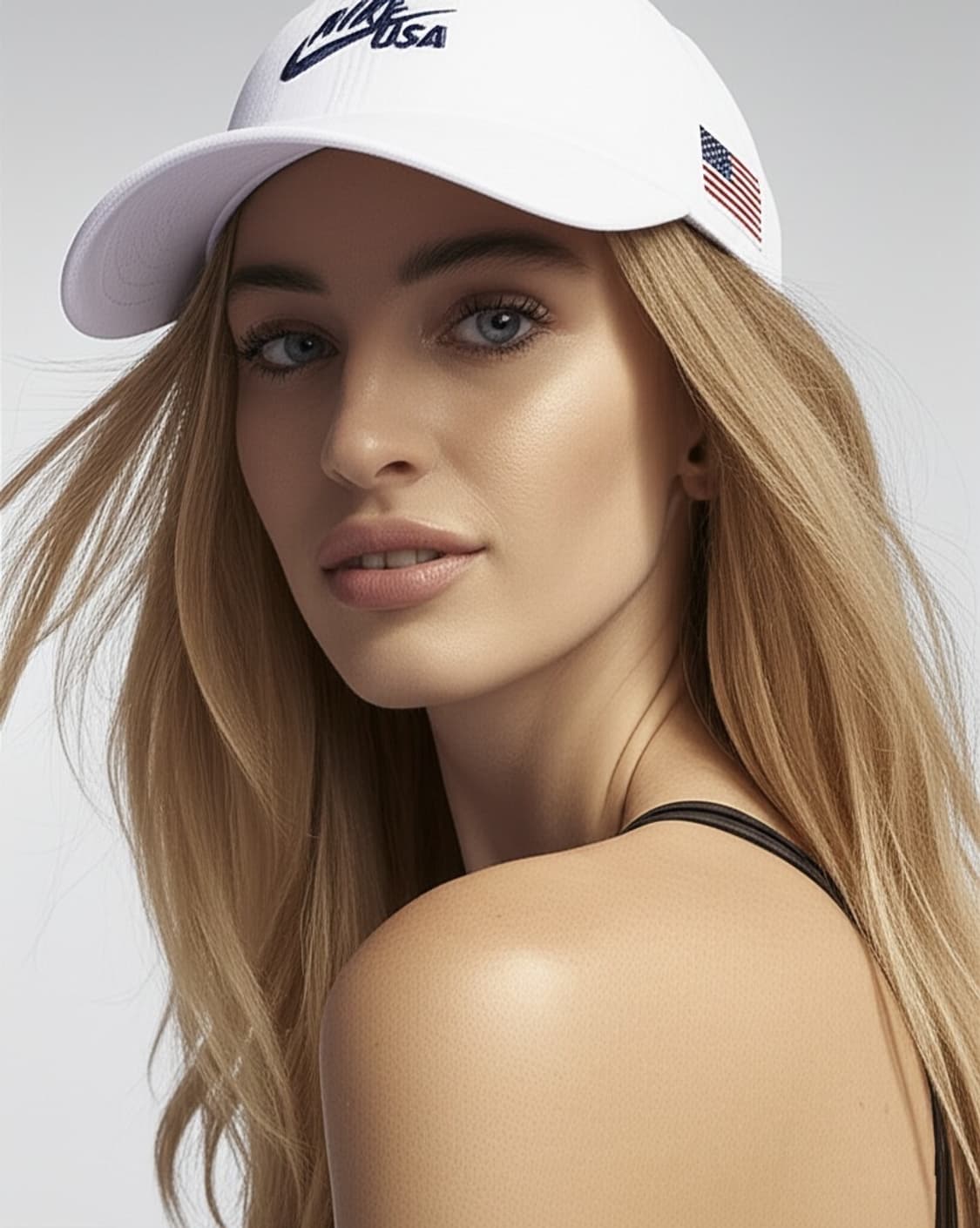 NIKE 나이키 헤리티지86 USA 미국 국대 화이트 볼캡 모자 올림픽 상품이미지7
