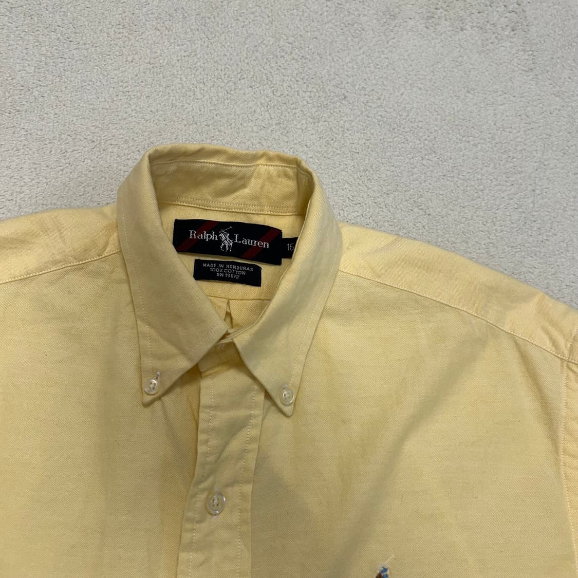 Polo lemon yellow shirt  상품이미지6