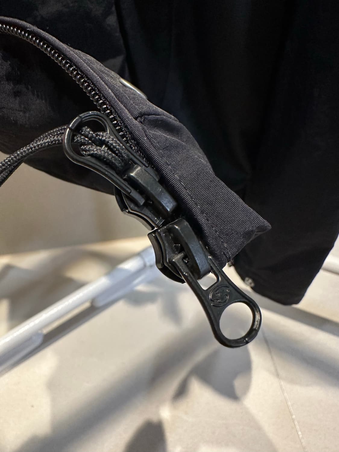 산산기어 콘트라스트 자켓 블랙 상품이미지8