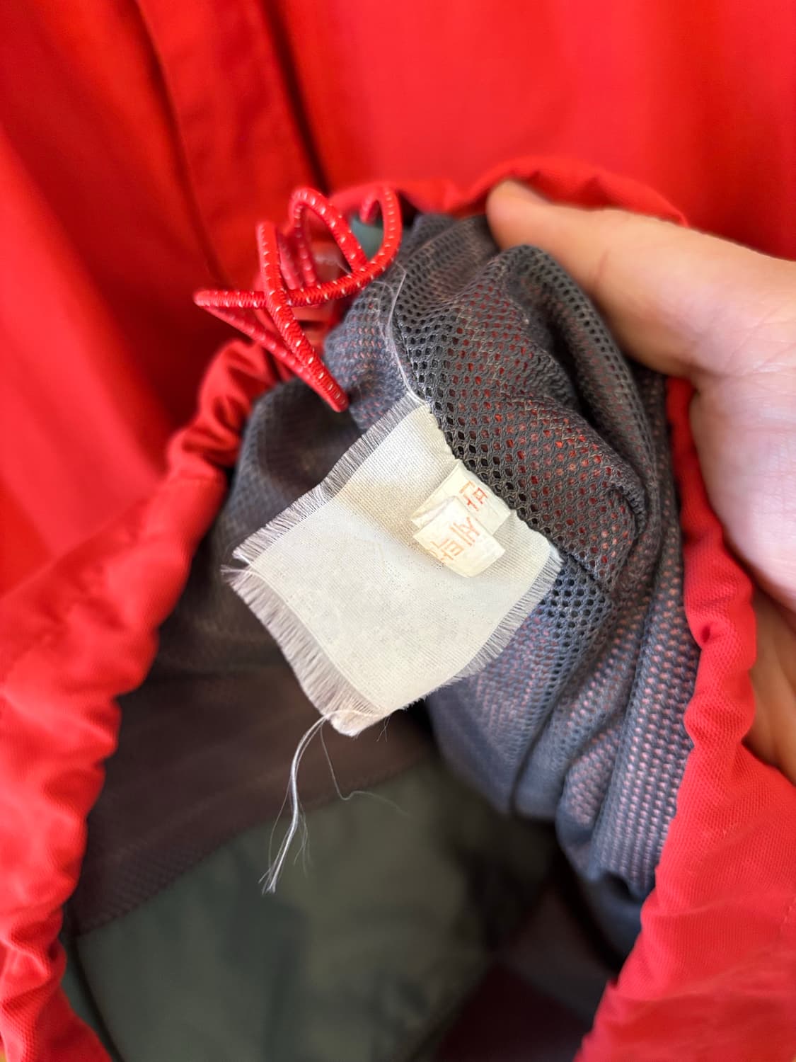 리복 레드 바람막이 상품이미지5