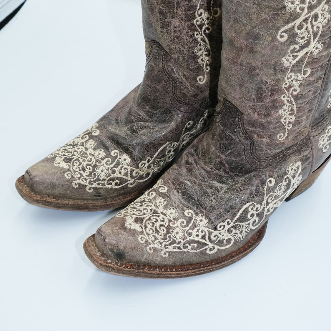 코랄(CORRAL) 웨스턴 레더 부츠 6(230)사이즈 BT23003 상품이미지5