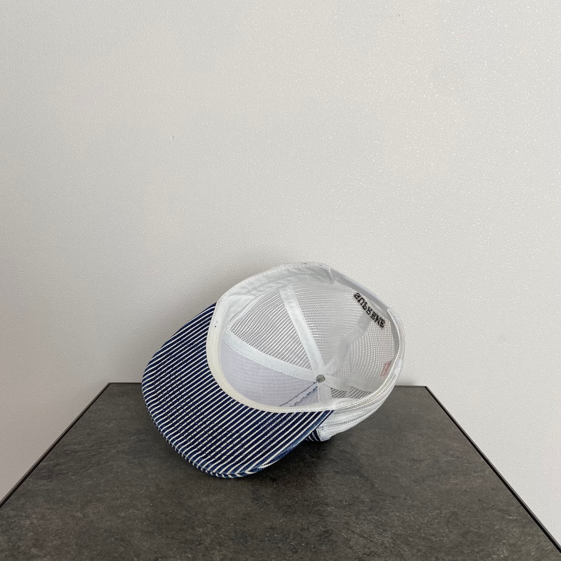 (OS) 슈프림 6패널 볼캡 모자 오일 박스 히코리 스트라이프 상품이미지6