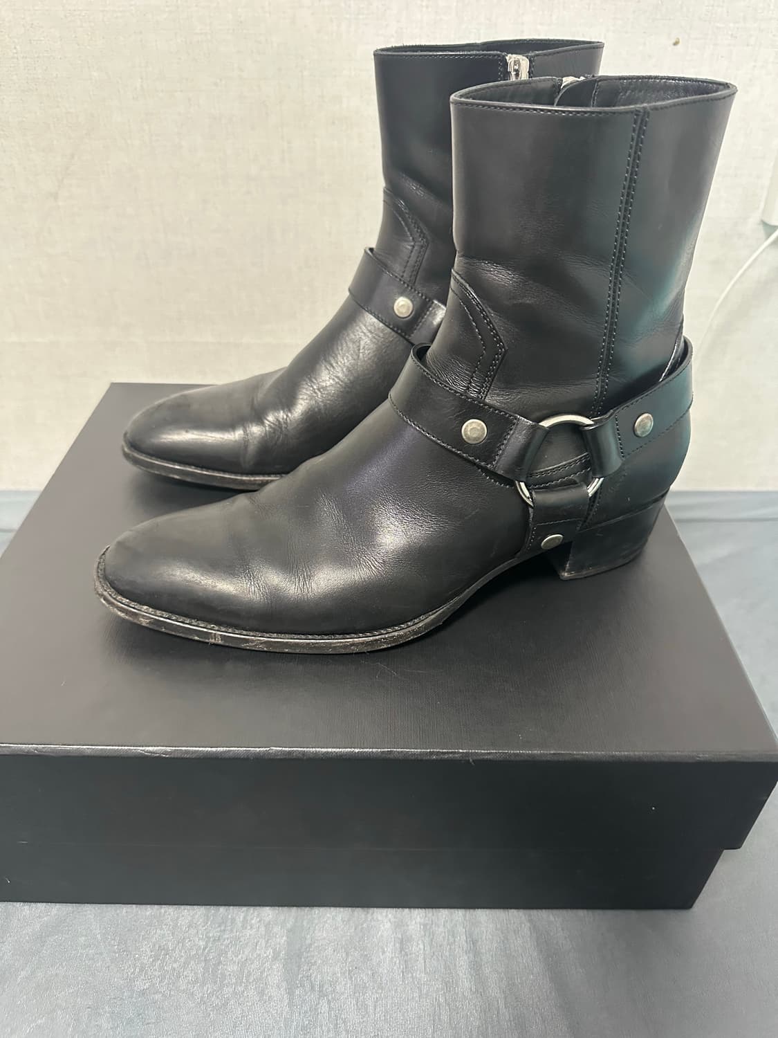 생로랑 와이어트 하네스 부츠 40 상품이미지1