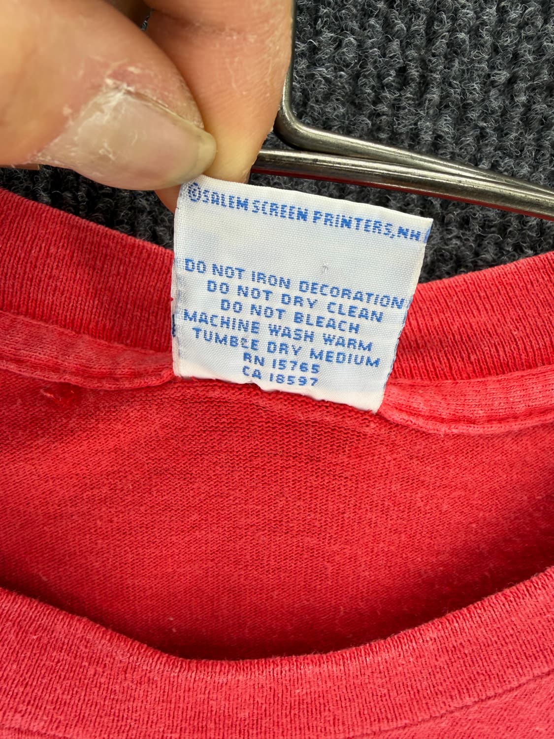 1990 마이클조던 싱글스티치 반팔티 상품이미지7