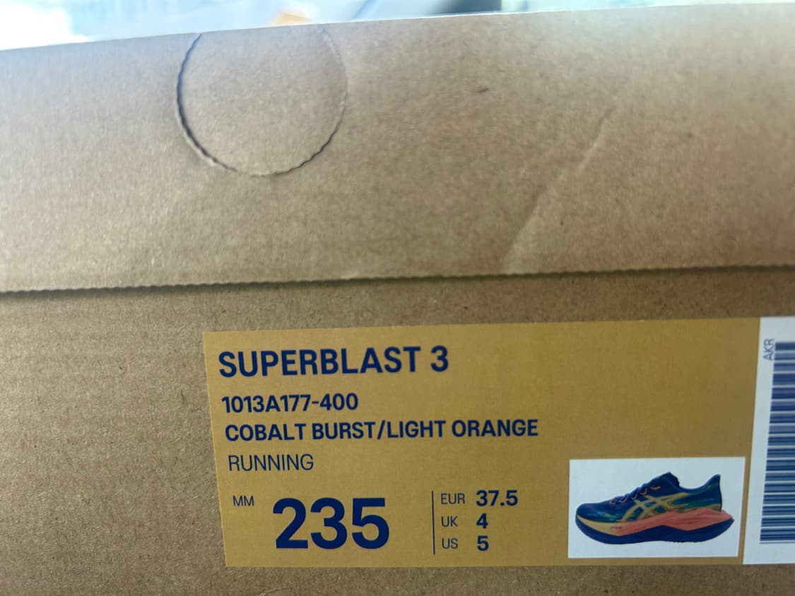 아식스 슈퍼블라스트3 235mm 상품이미지2