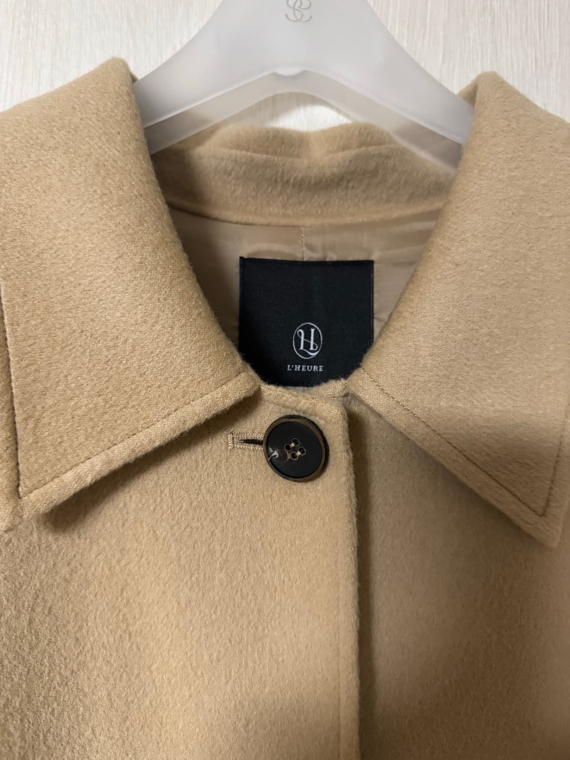 루흐 a17h 카멜베이지 벨티드 캐시미어 코트 상품이미지9