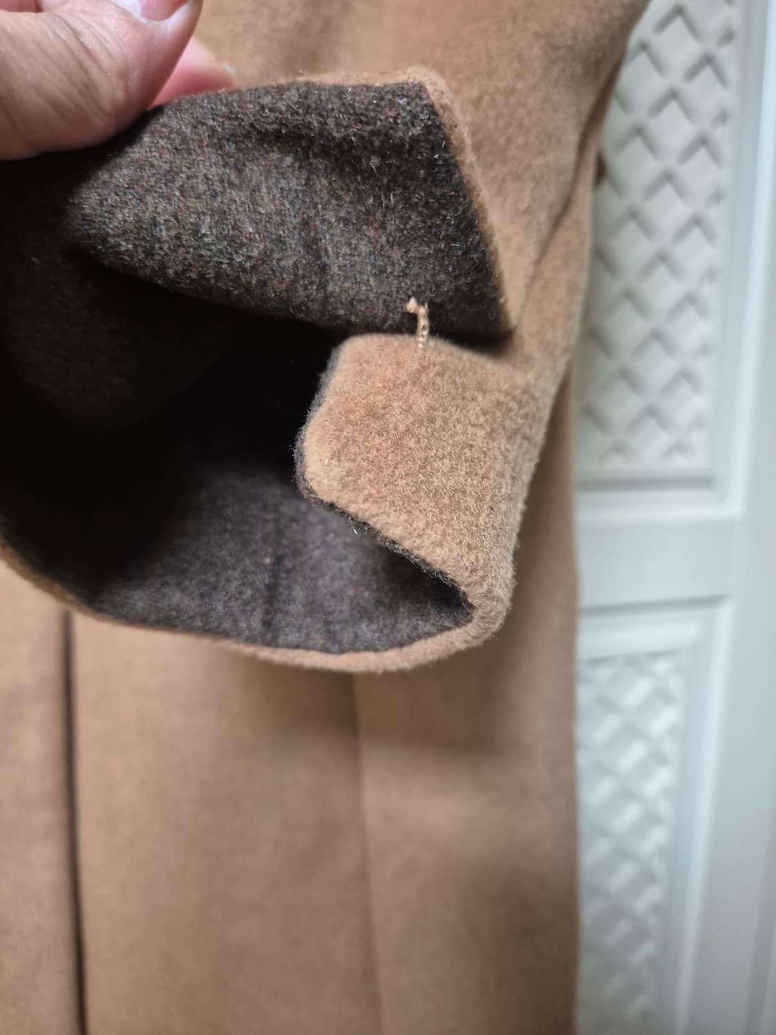 밀라숀 캐시블랜딩 누빔 롱코트 상품이미지4